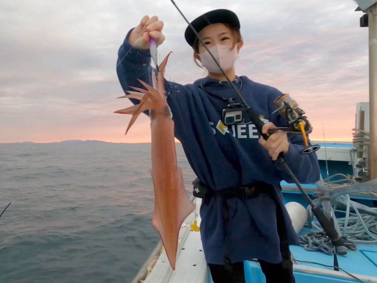 釣りガールみかんさんの釣果 2枚目の画像