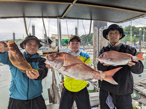 タイの釣果