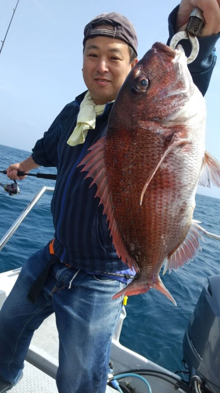 真鯛ハンタ～山ちゃんさんの釣果 1枚目の画像