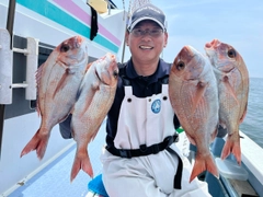 マダイの釣果