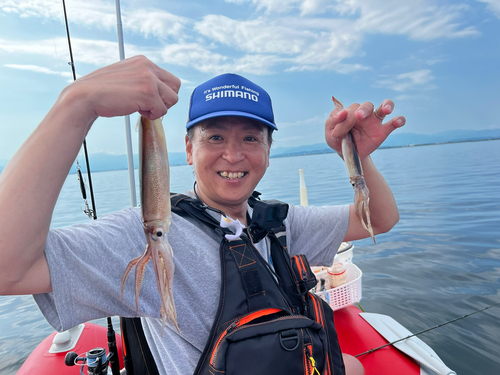 スルメイカの釣果