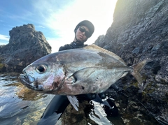 オキアジの釣果