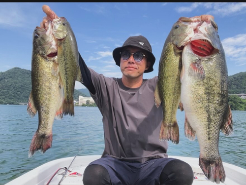 ブラックバスの釣果