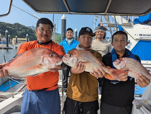 タイの釣果