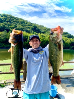 ブラックバスの釣果