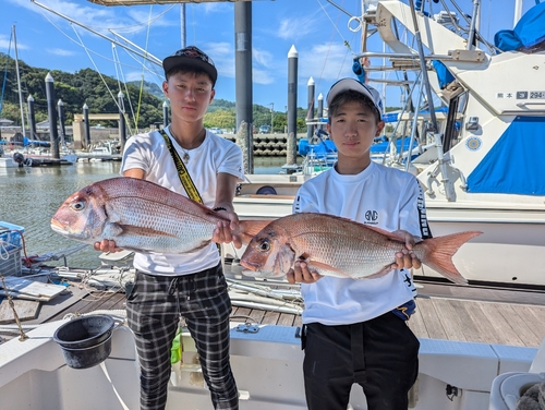 タイの釣果