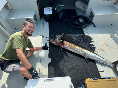 バショウカジキの釣果