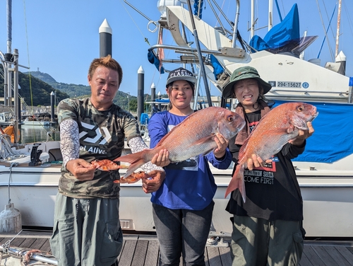 タイの釣果