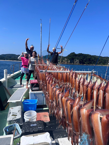 スルメイカの釣果