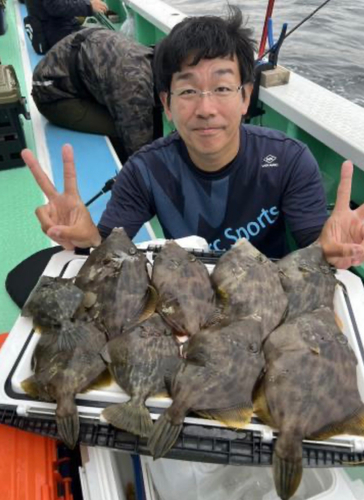 カワハギの釣果