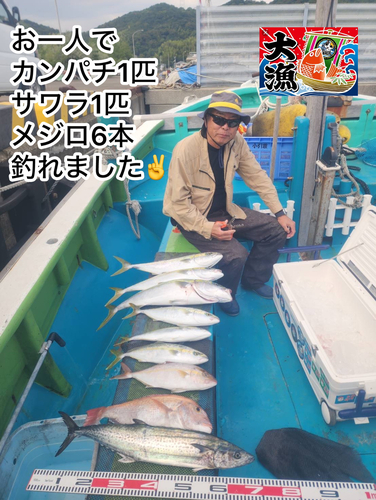 メジロの釣果