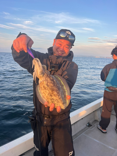 モンゴウイカの釣果