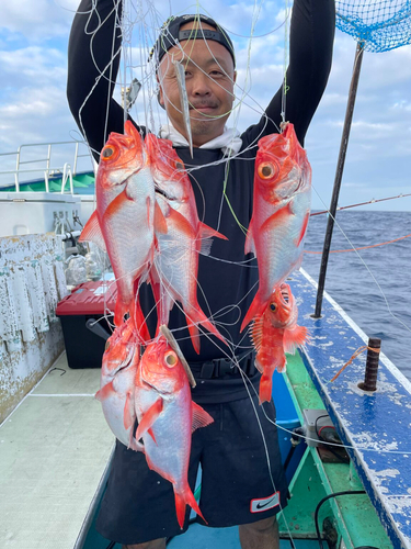 キンメダイの釣果