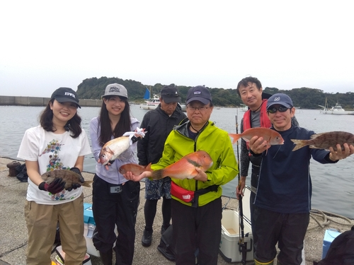 マダイの釣果