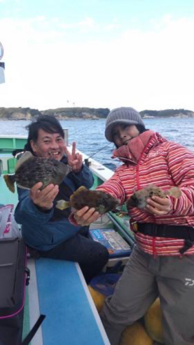 カワハギの釣果