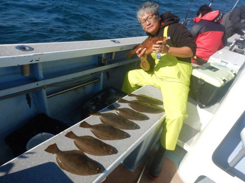 ヒラメの釣果