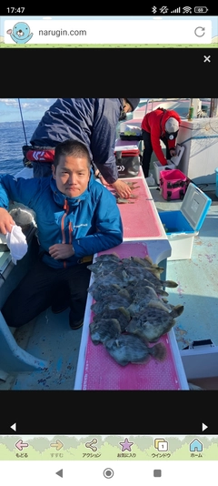 カワハギの釣果