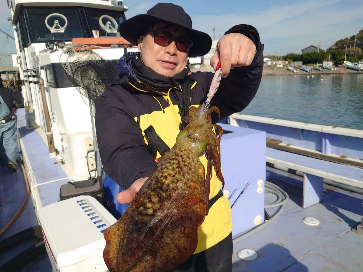 丸伊丸@長井港さんの釣果 2枚目の画像