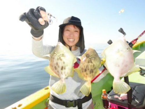 カワハギの釣果