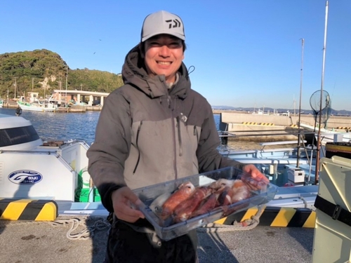 スルメイカの釣果