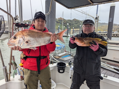 タイの釣果