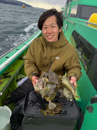 カワハギの釣果