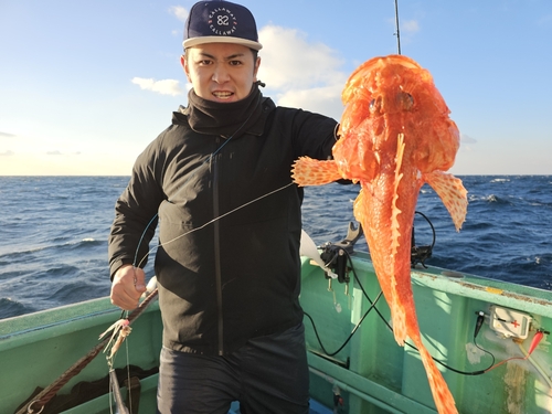 オニカサゴの釣果