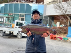 ニジマスの釣果