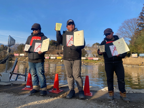 レインボートラウトの釣果