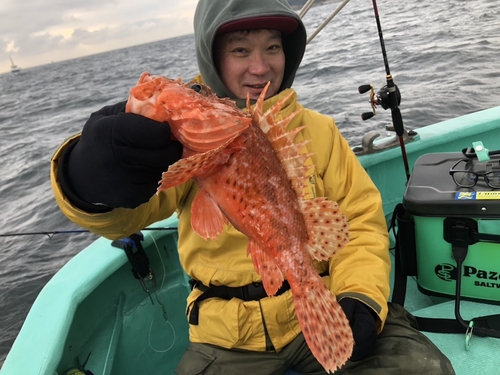 オニカサゴの釣果