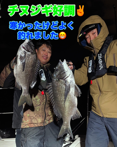 クロダイの釣果