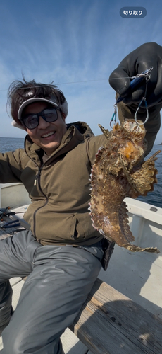 オニダルマオコゼの釣果