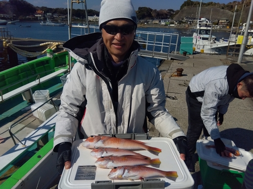 アマダイの釣果