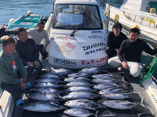 ビンチョウマグロの釣果