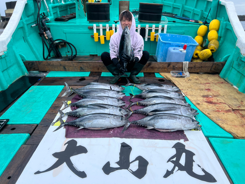 ビンチョウマグロの釣果