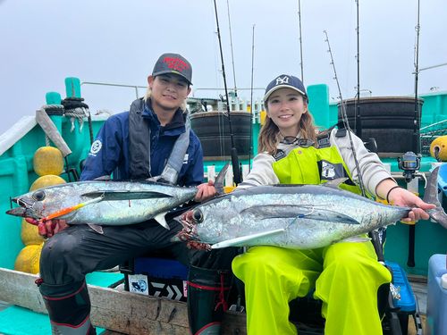 ビンチョウマグロの釣果