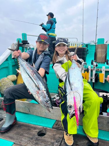 ビンチョウマグロの釣果