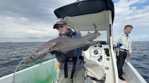 タロウザメの釣果