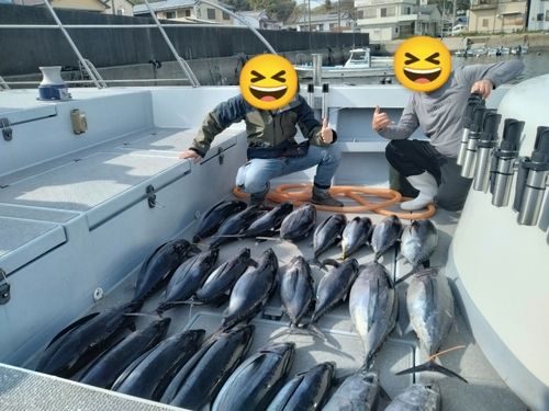 ビンチョウマグロの釣果