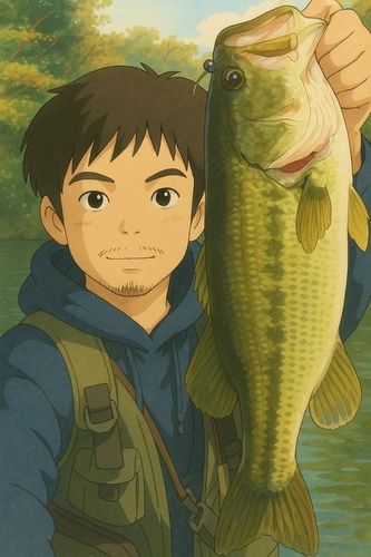 ブラックバスの釣果