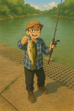 ブラックバスの釣果