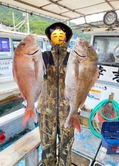 タイの釣果