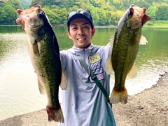 ブラックバスの釣果