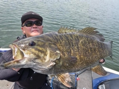 スモールマウスバスの釣果