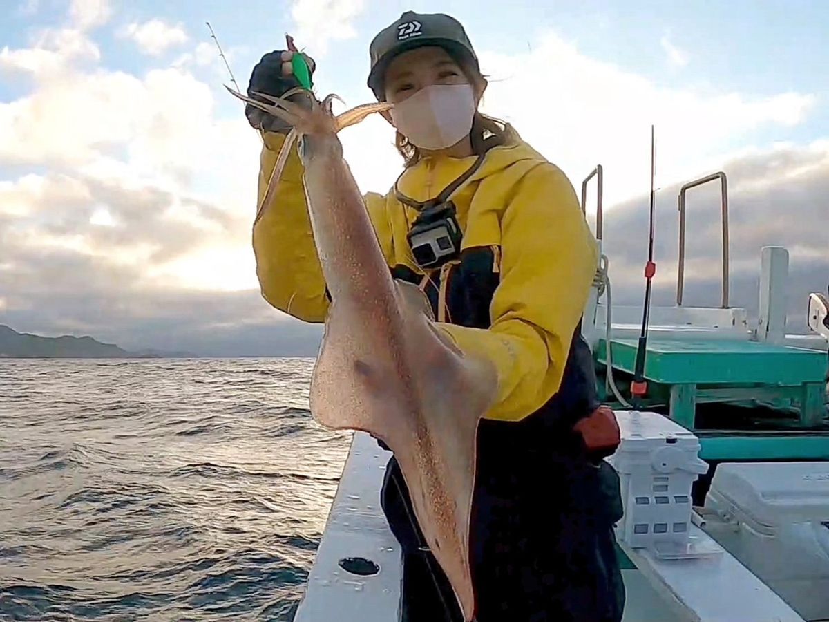釣りガールみかんさんの釣果 1枚目の画像