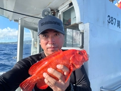 アカジンミーバイの釣果