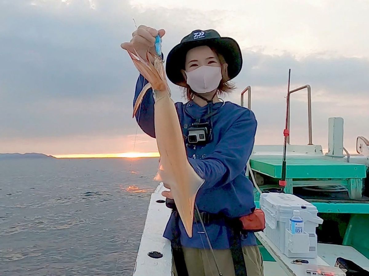 釣りガールみかんさんの釣果 1枚目の画像