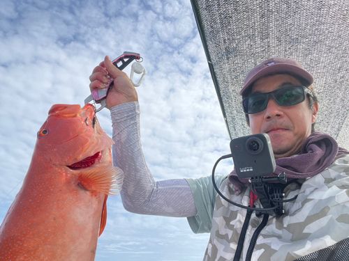 アカジンミーバイの釣果
