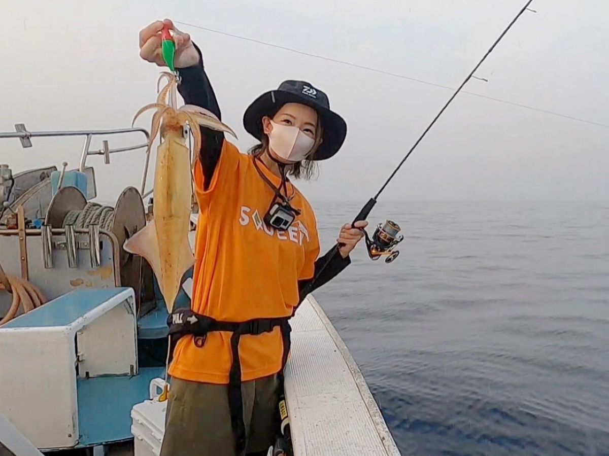 釣りガールみかんさんの釣果 1枚目の画像