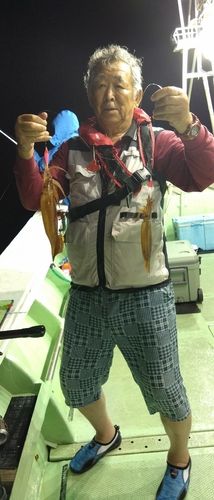 スルメイカの釣果